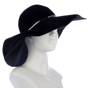 Wool Eugenia Kim black rabbit fur hat. Authentic!